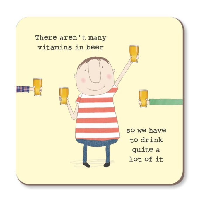 Rosie Made a Thing - Vitamins Coaster